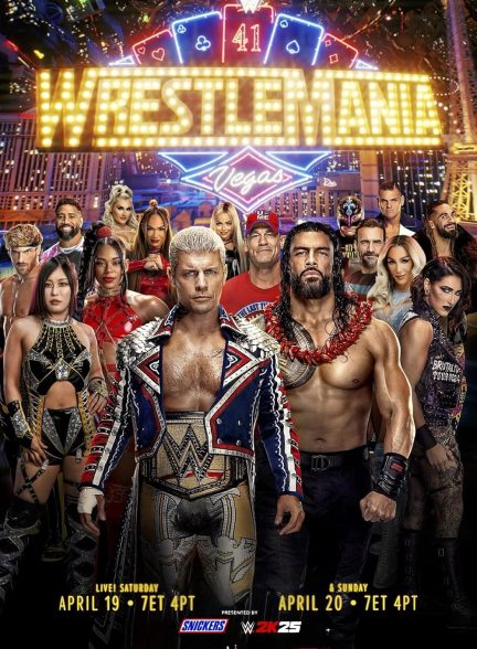 رویداد WrestleMania 41 2025